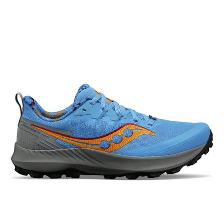 Zapatilla Saucony Peregrine 14 M El Cruce-Cyan De Hombre
